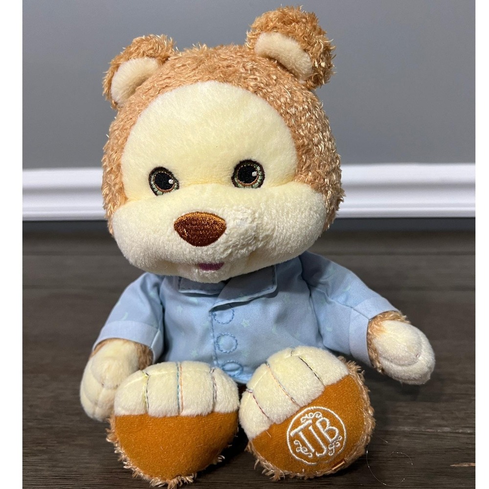 Playskool JBTearyTales Teddy‎ Bear Plush 2006 Pajamas Moon Stars Cute Toy Gift